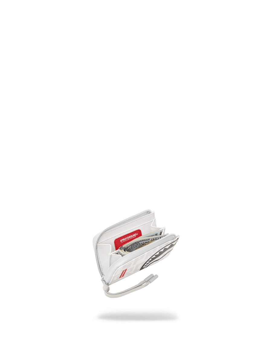 SPRAYGROUND® WALLET SPLIT THE CHECK (PEARL) WALLET