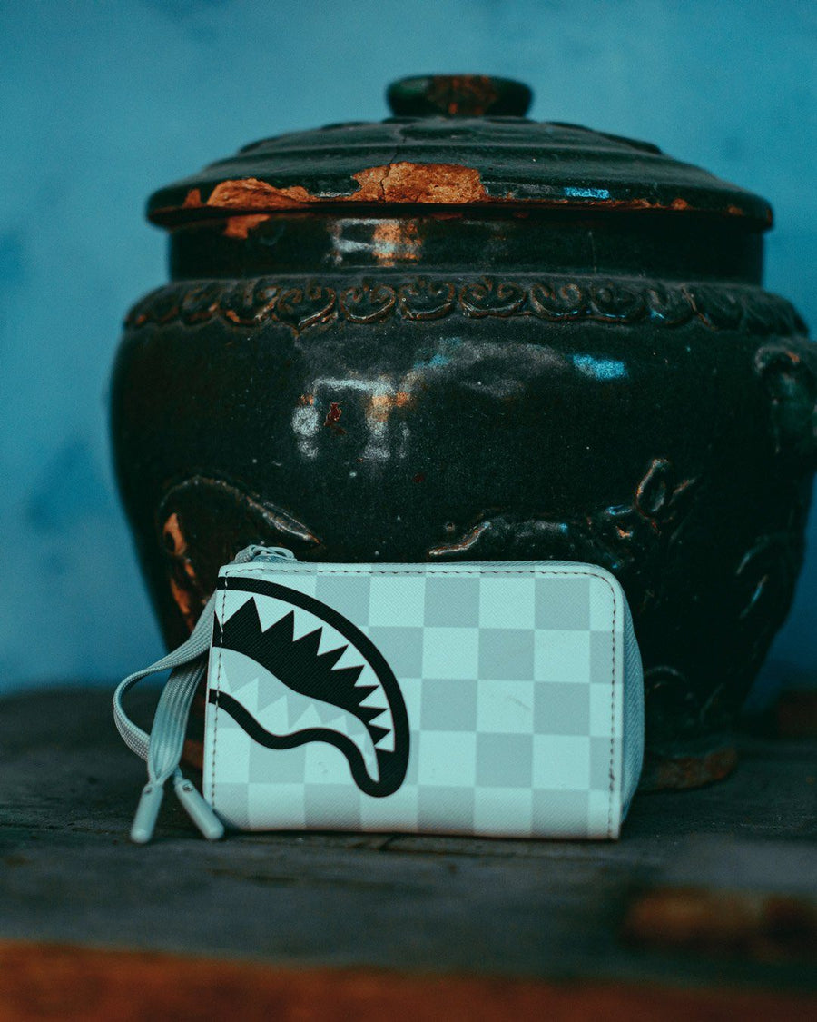 SPRAYGROUND® WALLET SPLIT THE CHECK (PEARL) WALLET