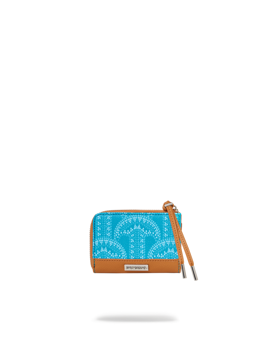 SPRAYGROUND® WALLET ILLUCHAINS TURQ WALLET