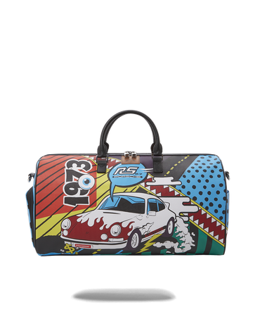 SPRAYGROUND® DUFFLE PORSCHE 1972 COLLAB DUFFLE (ONLY 1,911 UNITS MADE)