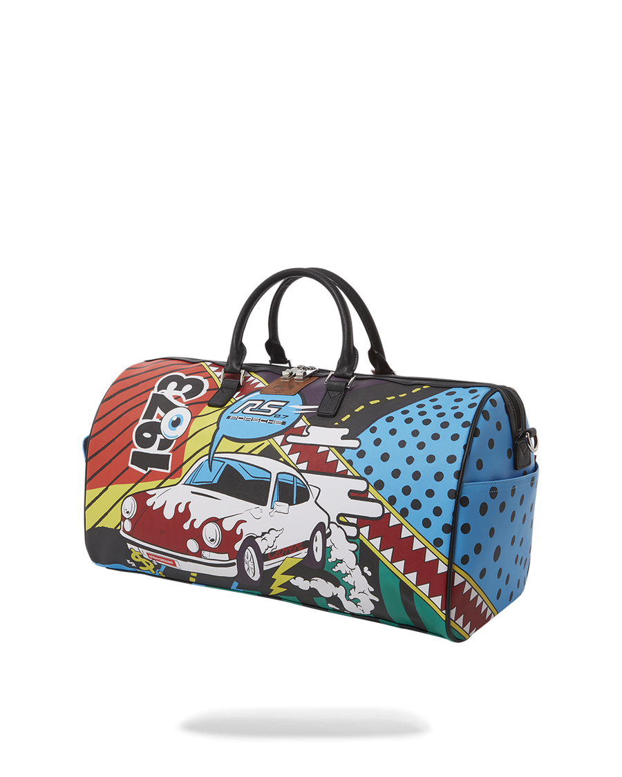 SPRAYGROUND® DUFFLE PORSCHE 1972 COLLAB DUFFLE (ONLY 1,911 UNITS MADE)