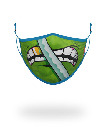 SPRAYGROUND® FASHION MASK ADULT TMNT: LEONARDO SHARK FORM FITTING FACE-COVERING