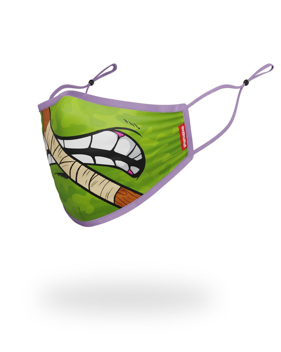 SPRAYGROUND® FASHION MASK ADULT TMNT: DONATELLO SHARK FORM FITTING FACE-COVERING