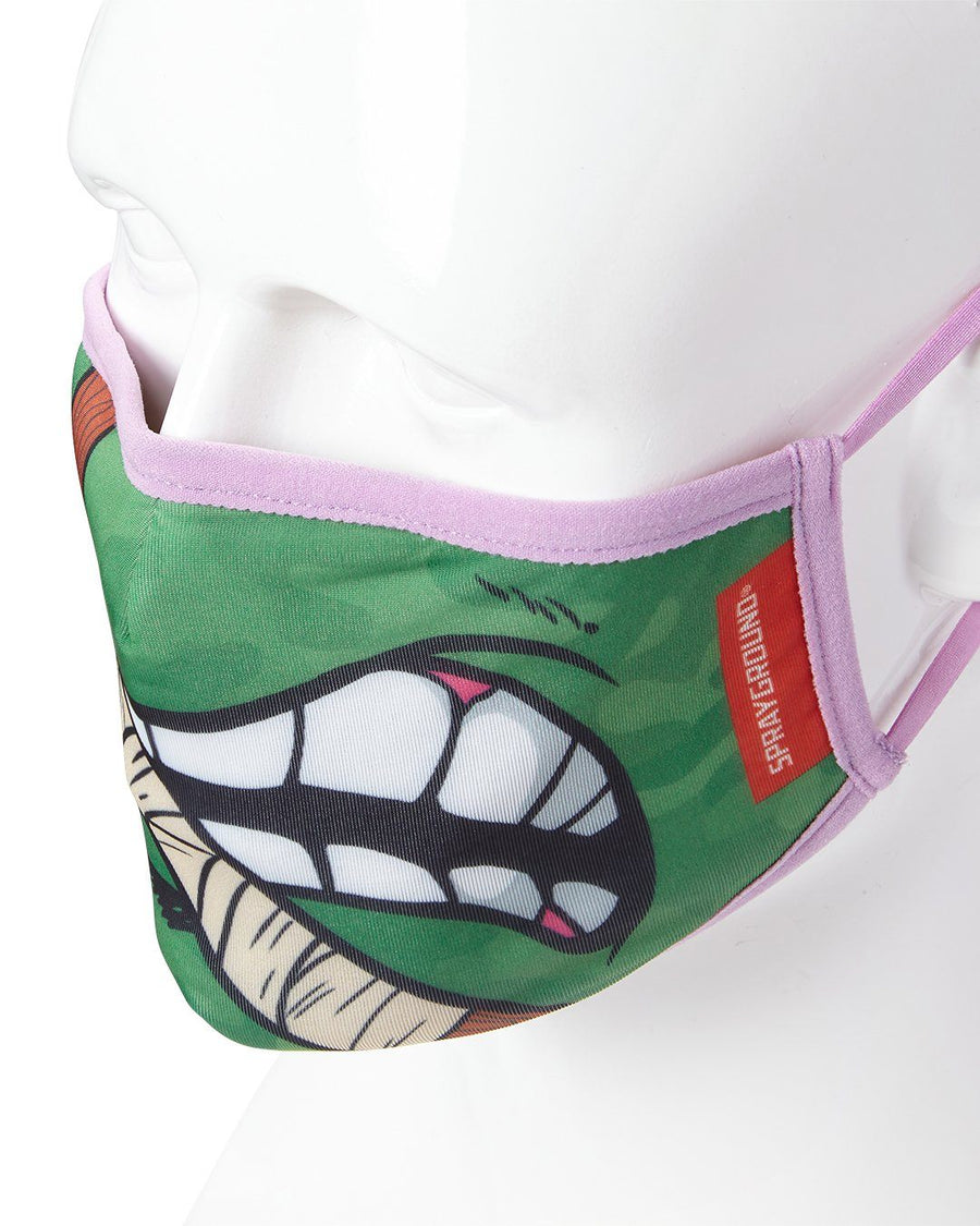 SPRAYGROUND® FASHION MASK ADULT TMNT: DONATELLO SHARK FORM FITTING FACE-COVERING