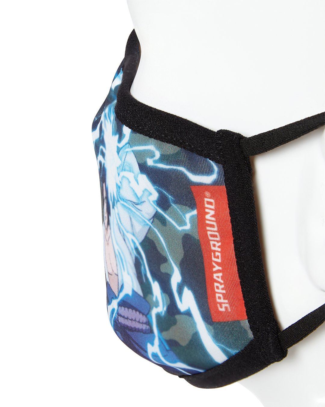 SPRAYGROUND® FASHION MASK ADULT NARUTO VS SASUKE FORM FITTING FACE-COVERING