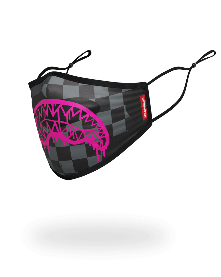 SPRAYGROUND® FACE MASK 3AM PINK DRIP FACE MASK