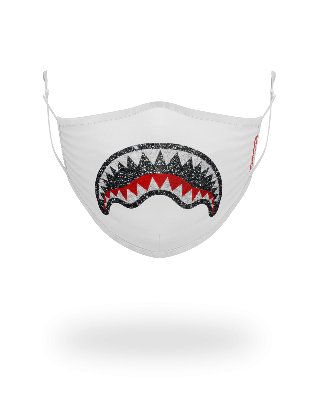 SPRAYGROUND® FACE MASK CLEARCUT FACE MASK (WHITE)