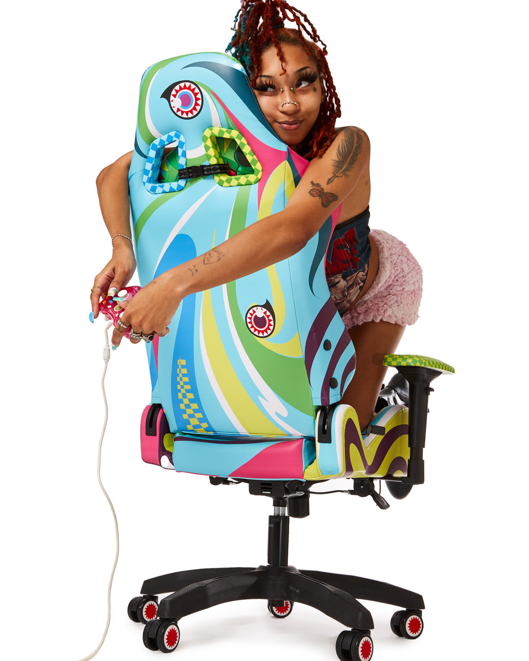 SPRAYGROUND® GAMING CHAIR MIND TRIP GAMING CHAIR - SUPER RARE