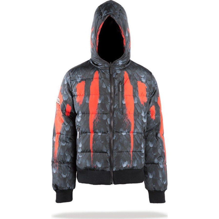 SPRAYGROUND® APPAREL WARRIOR WINGS REVERSIBLE DOWN COAT MENS