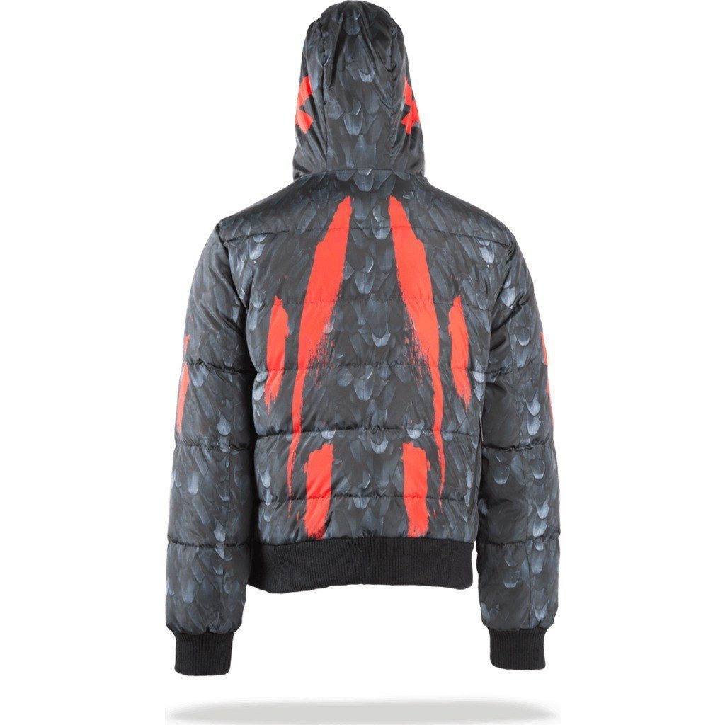 SPRAYGROUND® APPAREL WARRIOR WINGS REVERSIBLE DOWN COAT MENS