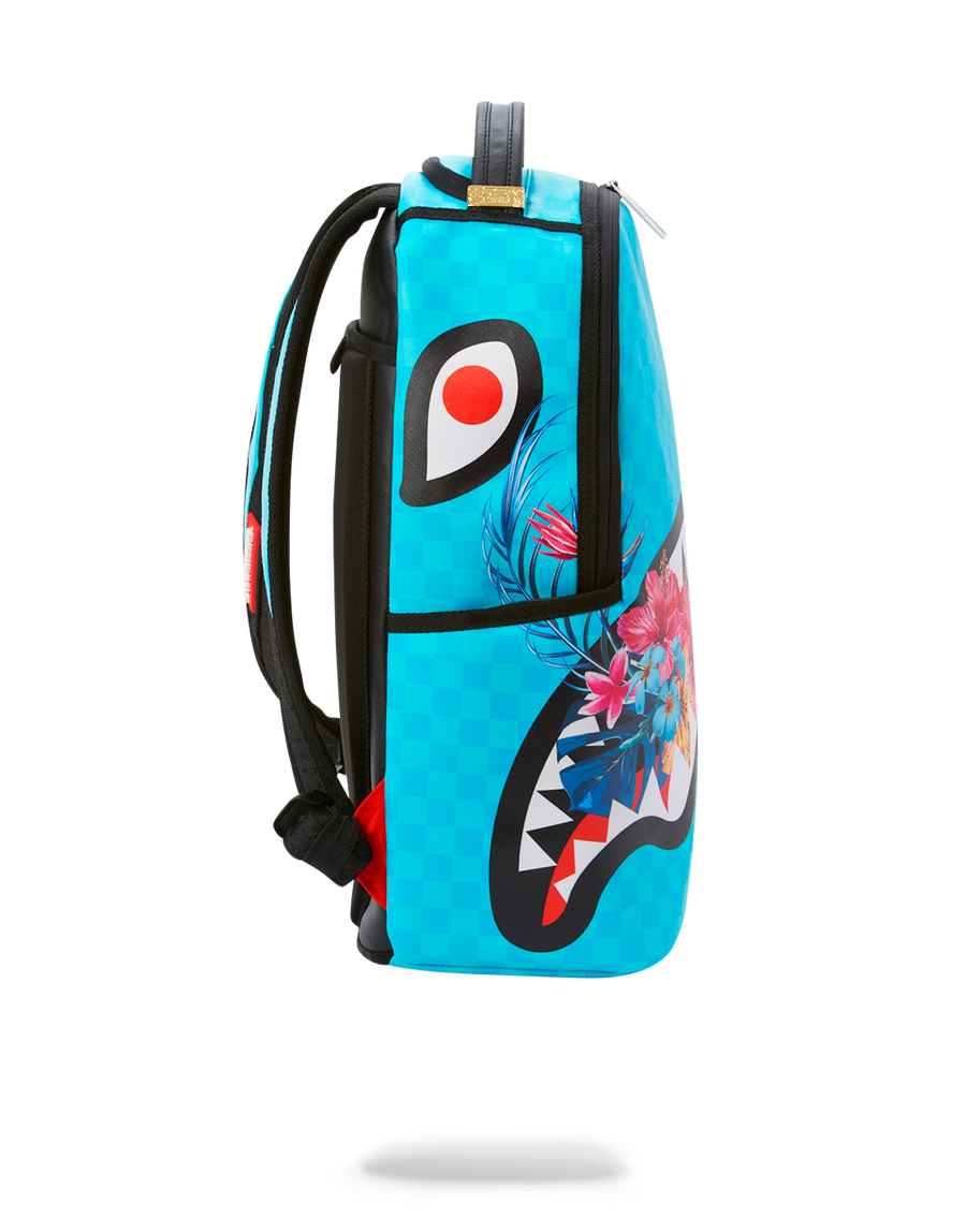 Sprayground blossom light blue vegan backpack Clearance