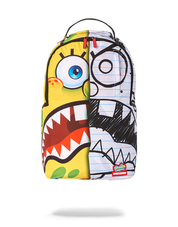 SPRAYGROUND] DLX COLLABS Joint Series Spongebob Anatomy Spongebob Squareboy  - Shop sprayground-tw Laptop Bags - Pinkoi