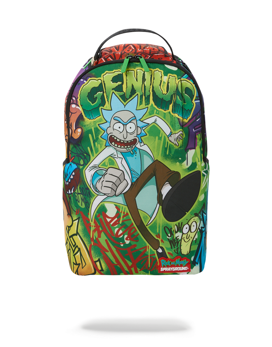 Sprayground Rick and Morty Sharkmouth Wound Backpack | GameStop