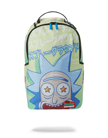 Bape rick and morty backpack sales