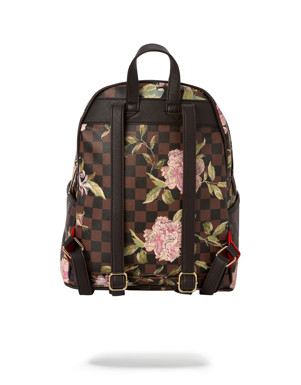 SPRAYGROUND® BACKPACK SHARKFLOWER SAVAGE BACKPACK (SMALLER MORE ELEGANT BACKPACK)